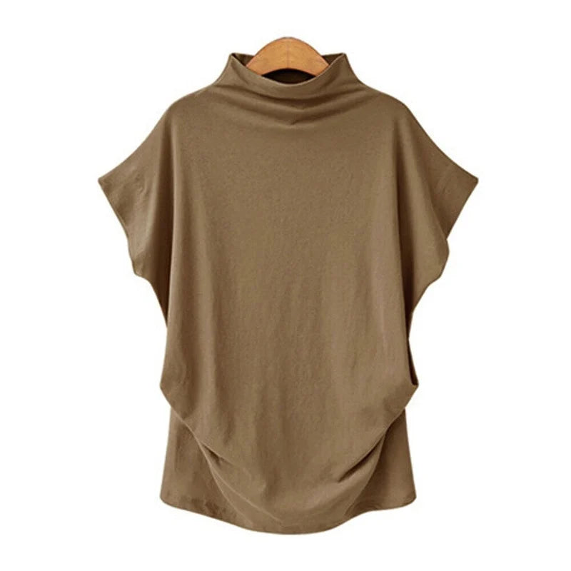 Women Turtleneck Loose Casual Top