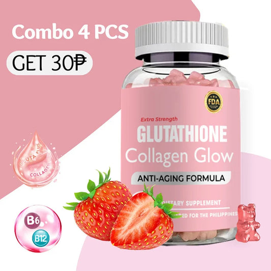 Glutathione Collagen Glow Gummies