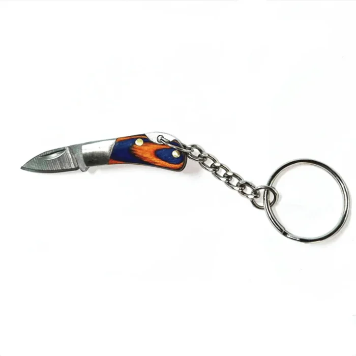 Mini Folding Knife Key Chain