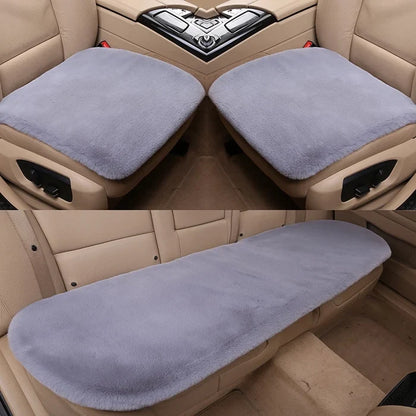 Plush Car Seat Cushion