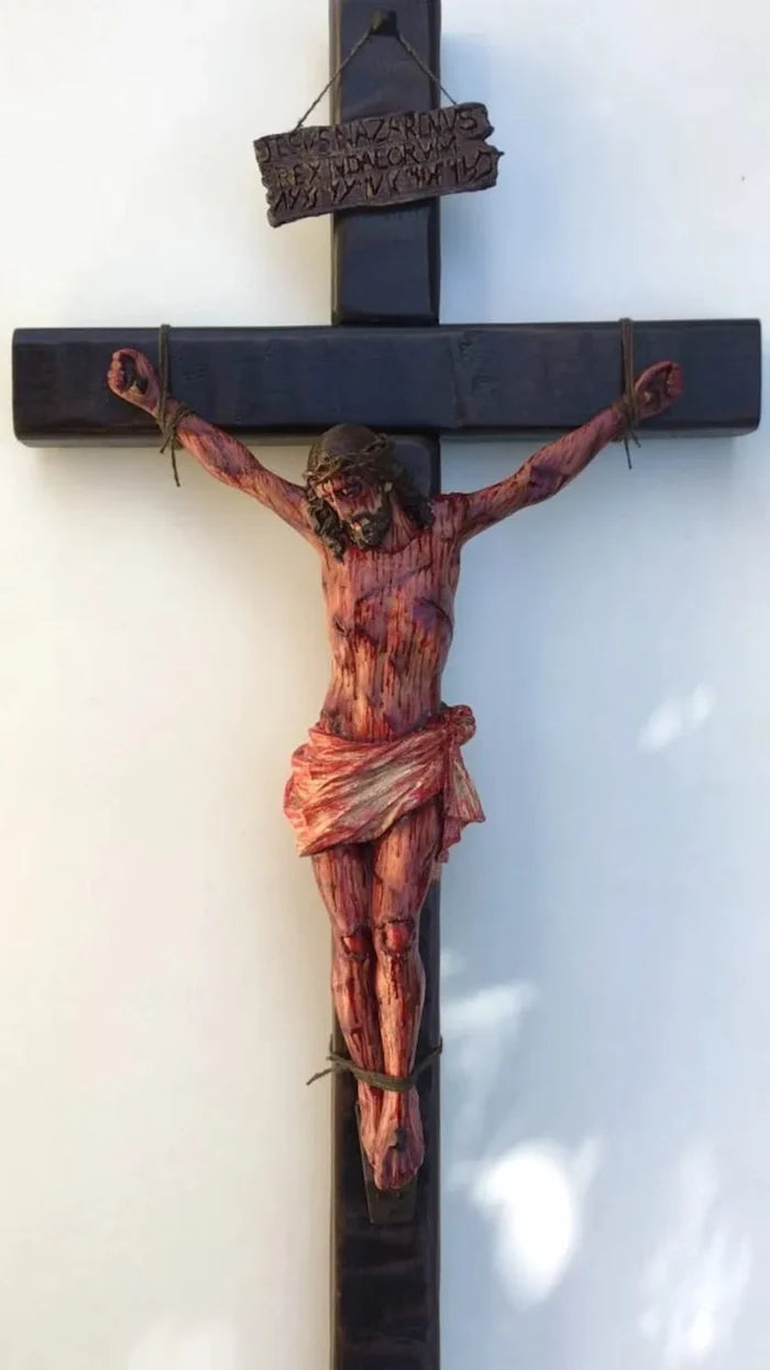 Handmade - Realistic Crucifix Christ