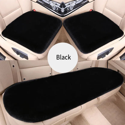 Plush Car Seat Cushion