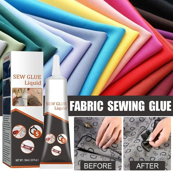 CLOTH REPAIR SEW GLUE